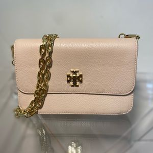 Trending Tory Burch Small Convertible Crossbody - Clutch Bag in Pink Leather